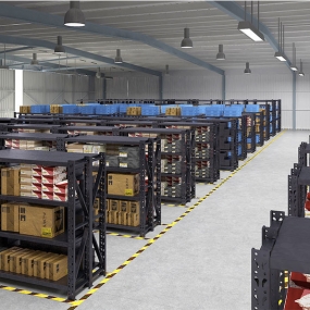 仓储架实例图